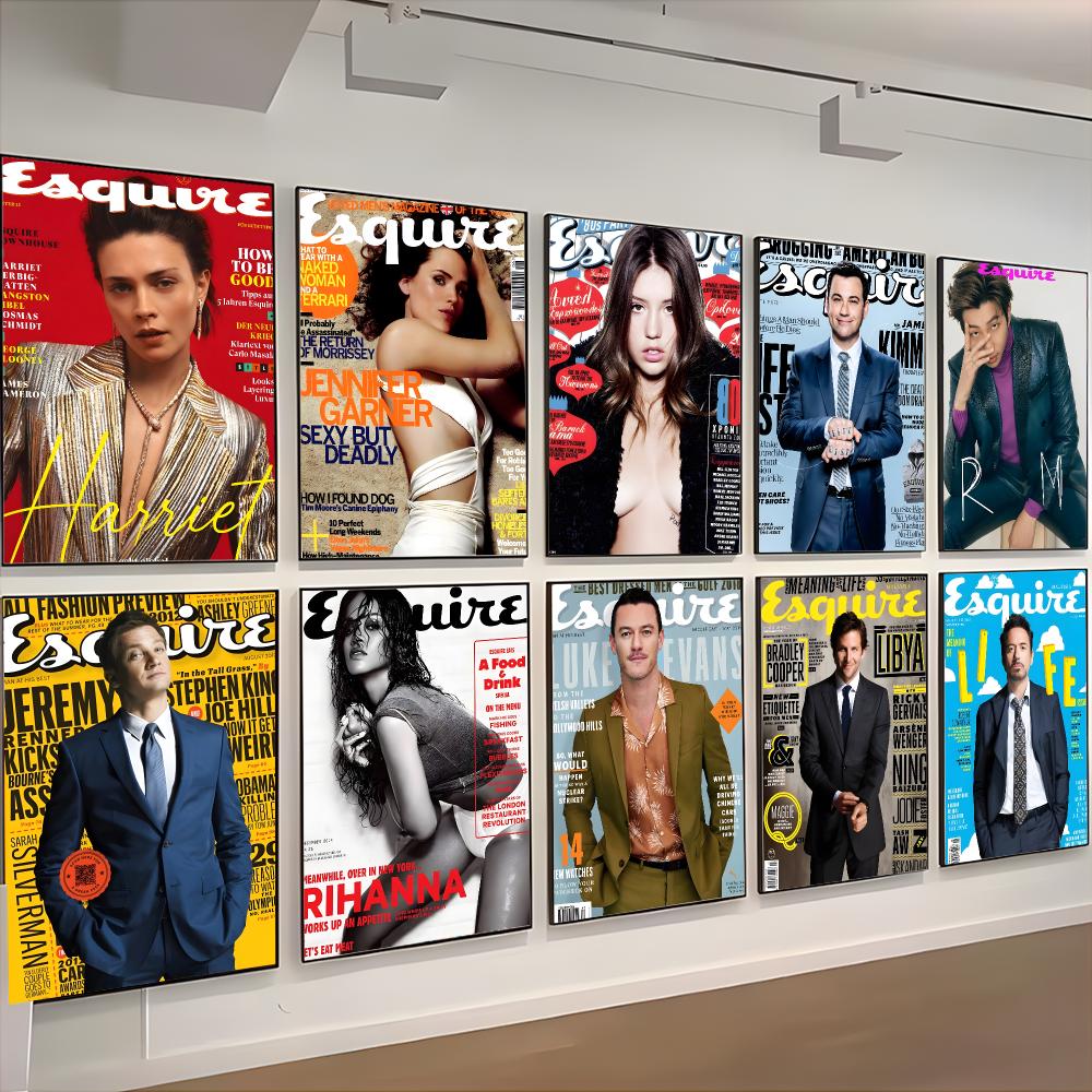Home Decor Magazine - Magazine Men F-Esquire Poster Classic Wall