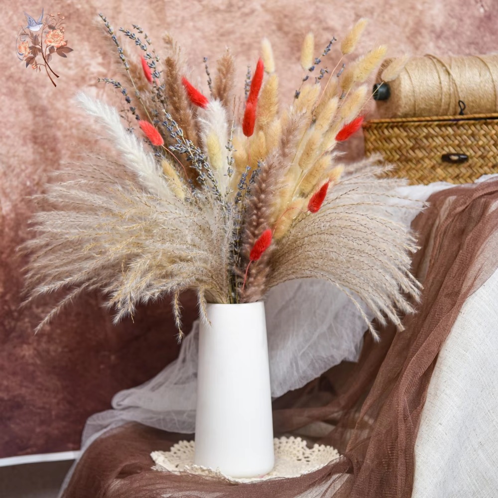 Natural Pampas Lavender Dried  - огляд і ціна Pampas Grass Decor