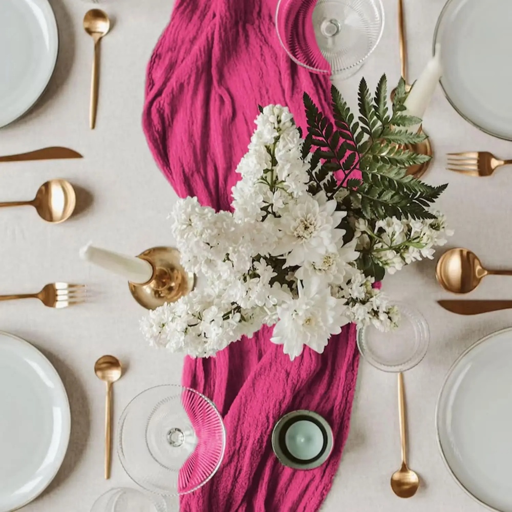 1Pcs Creative Bohemian Style P - огляд і ціна Linen Table Runner