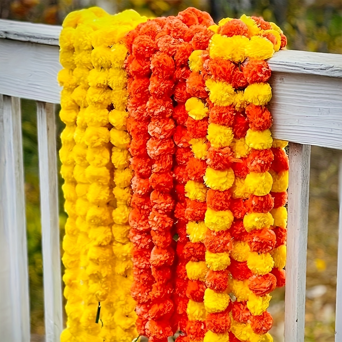1pcs Marigold Garland for Deco - огляд і ціна Home Decor Indonesia