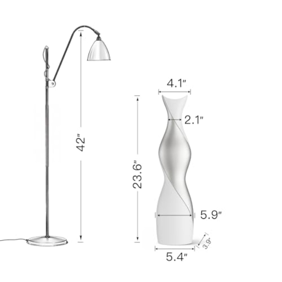Modern Floor Vase for Living R - огляд і ціна Pampas Grass Decor