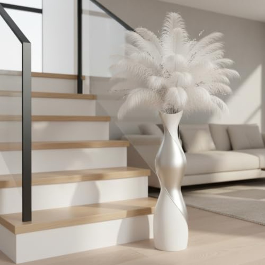 Modern Floor Vase for Living R - огляд і ціна Pampas Grass Decor