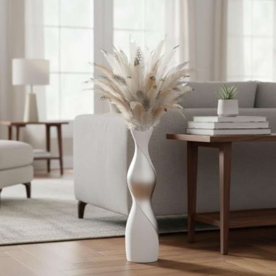 Modern Floor Vase for Living R - огляд і ціна Pampas Grass Decor