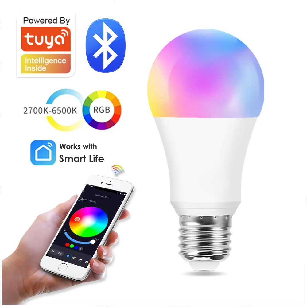 Bluetooth E27 LED Smart Bulb T - огляд і ціна Home Decor Free App