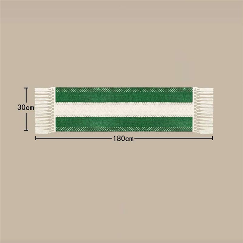 DT15 Boho Farmhouse Table Runn - огляд і ціна Linen Table Runner
