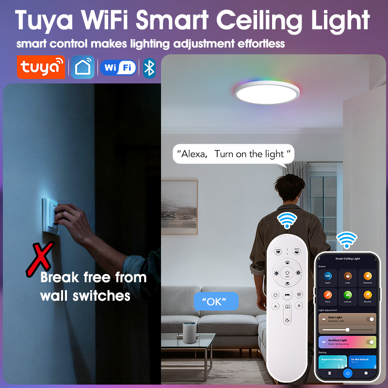BENEWTON Tuya Smart WiFi Ceili - огляд і ціна Home Decor Free App